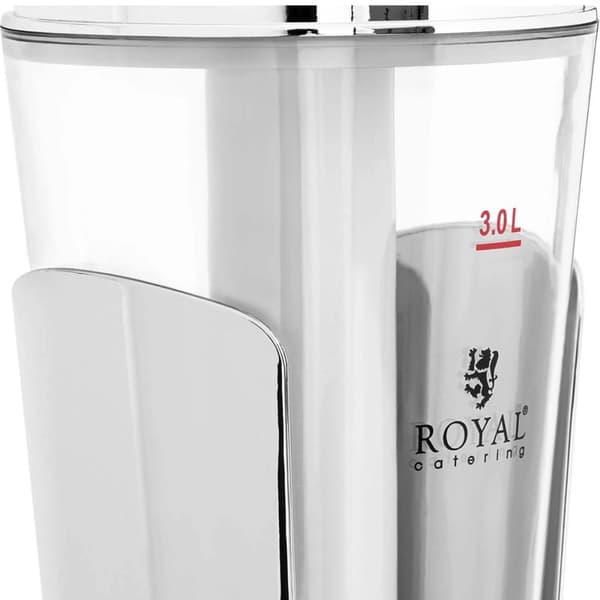 Køledispenser til juice og drikke med LED-belysning, 3 l