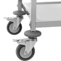 Pikkukuva 4 / 5: Catering tarjoilijavaunu tarjoiluun, 3 hyllyä, 69 x 34 cm, 81 kg asti