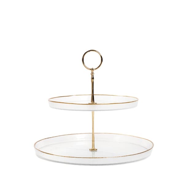Patera | MONZE | två nivåer transparent | 21 cm, 28 cm | 862095