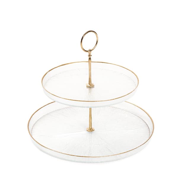 Patera | MONZE | två nivåer transparent | 21 cm, 28 cm | 862095