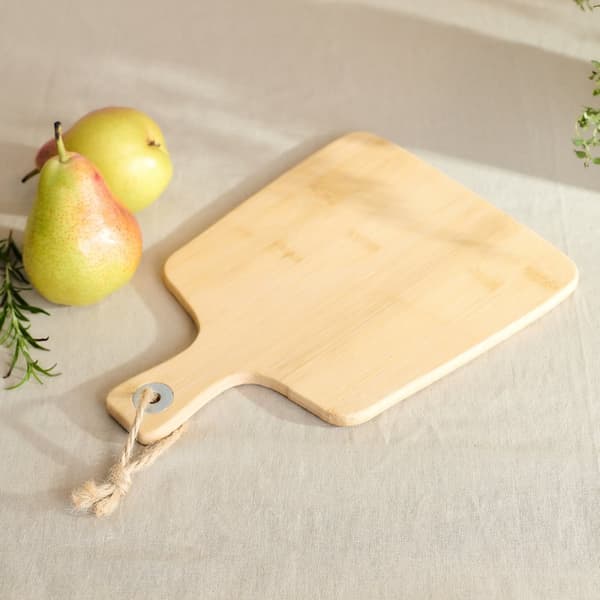 Styrelse | BAMBU | med en uppsättning knivar | 26x19 cm | 998687
