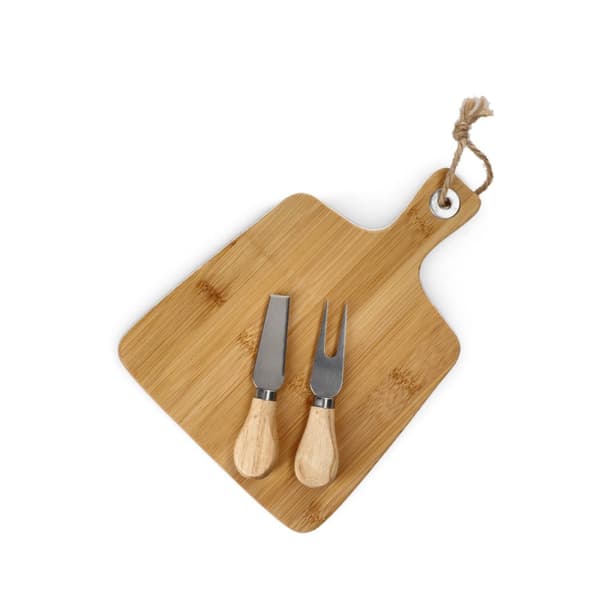 Styrelse | BAMBU | med en uppsättning knivar | 26x19 cm | 998687