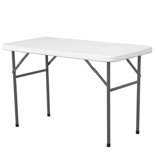 Catering bord foldbart hvidt 122x61cm op til 130kg - Hendi 810934