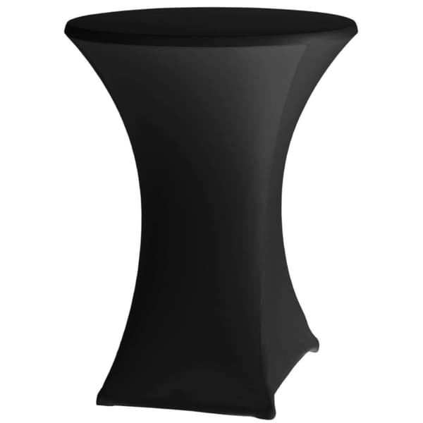 Rund cateringduk Symposium dia. 70cm - svart
