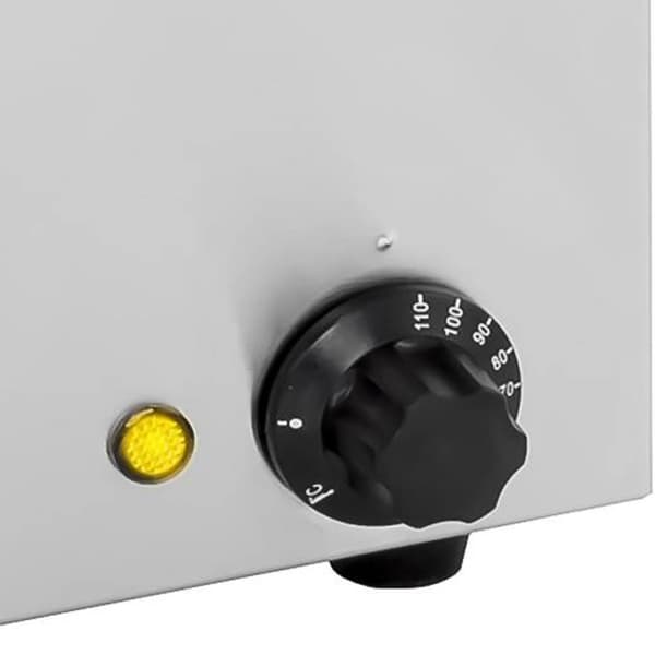 Bain-marie elektrisk suppevarmer 300W 230V 2 x 3,8L