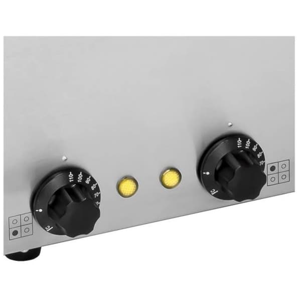 Bain-marie elektrisk suppevarmer 600W 230V 4 x 3,8L