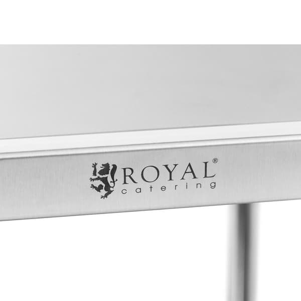 Catering tjenervogn til servering af 2 hylder 82 x 50 cm op til 40 kg