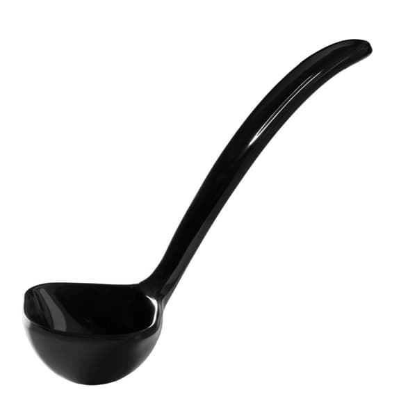 Kapacitet för melaminsåsslev 0,4L längd 170mm svart - Hendi 563649