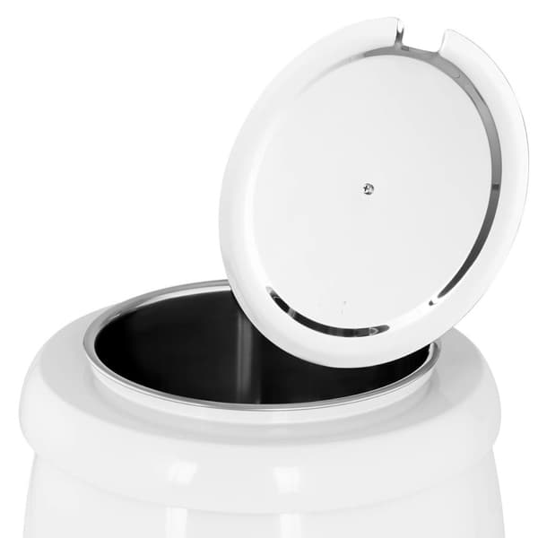 Sähköinen keittotermoskattila ruostumattomasta teräksestä cool-touch 400 W 10 l 35-80C valkoinen