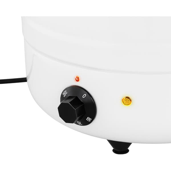 Sähköinen keittotermoskattila ruostumattomasta teräksestä cool-touch 400 W 10 l 35-80C valkoinen