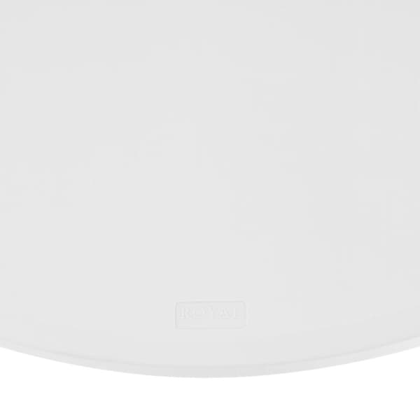 Rundt catering barbord, foldbart, hvidt, op til 100 kg, diameter. 80 cm x 110 cm