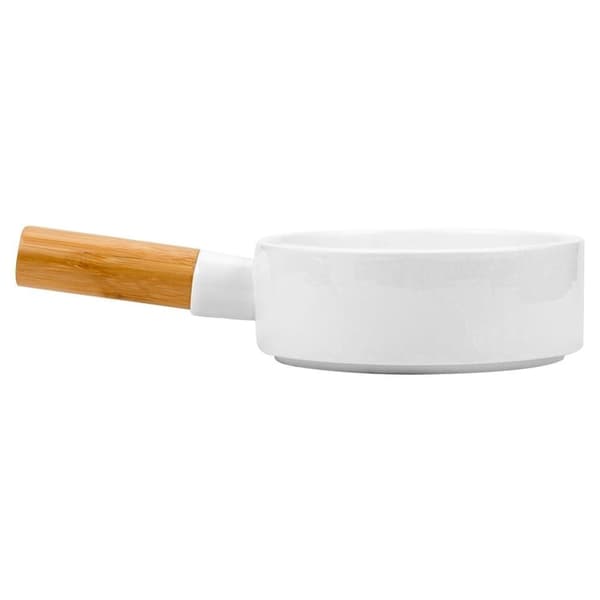TERRESTRISK serveringsfat i porslin 25x14,5 cm