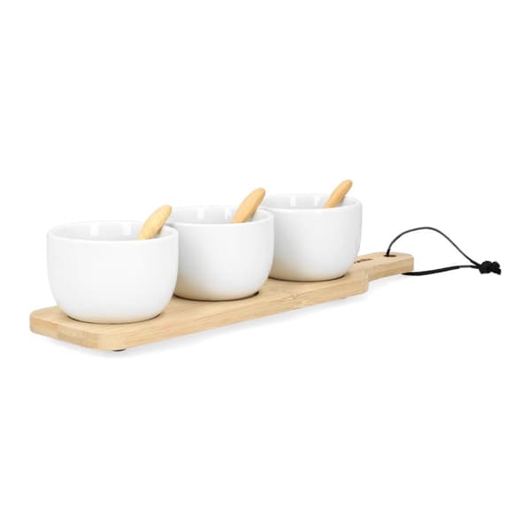 Cup setti | FINCAN | valkuaisten tarjoiluun, 3 kpl 32x8cm | 952832