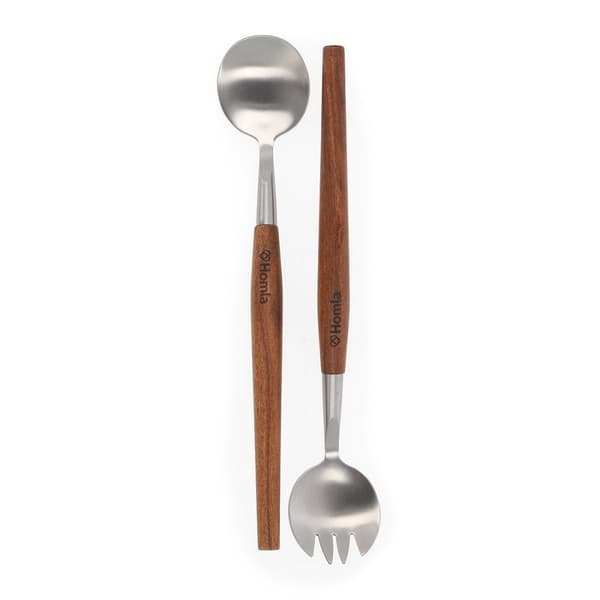 Kulho | MOOKA | keraaminen salaattikulho tarvikkeineen musta | 24 cm | 810652