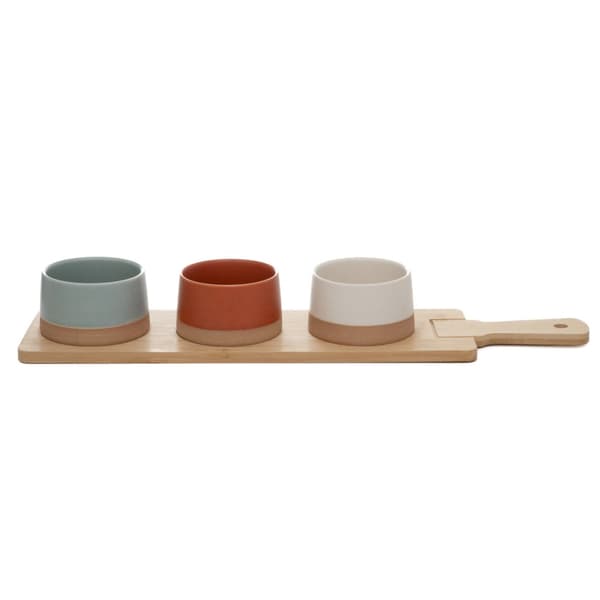 Cup setti | COMIDA | jalustalla | 48x12cm | 893747