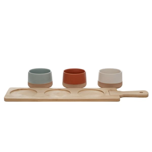 Cup setti | COMIDA | jalustalla | 48x12cm | 893747