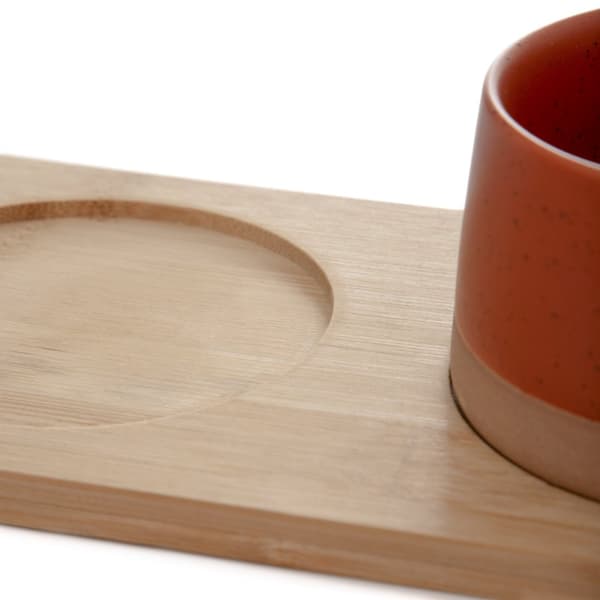 Cup setti | COMIDA | jalustalla | 48x12cm | 893747