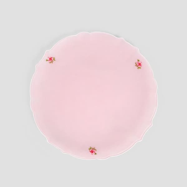 Fad | PINK MÆLKET | med hvid kant | 32 cm | 731778