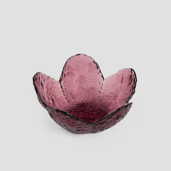 Skål | LONNY | blomformad rosa M | 12x6cm | 730221