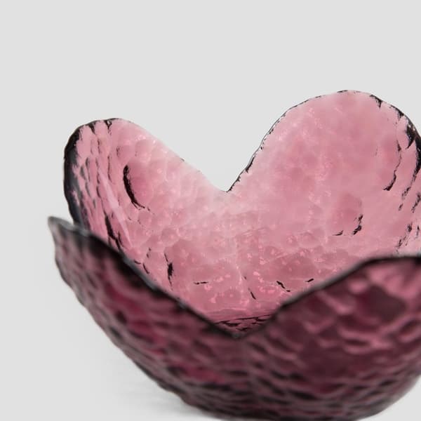 Skål | LONNY | blomformad rosa M | 12x6cm | 730221