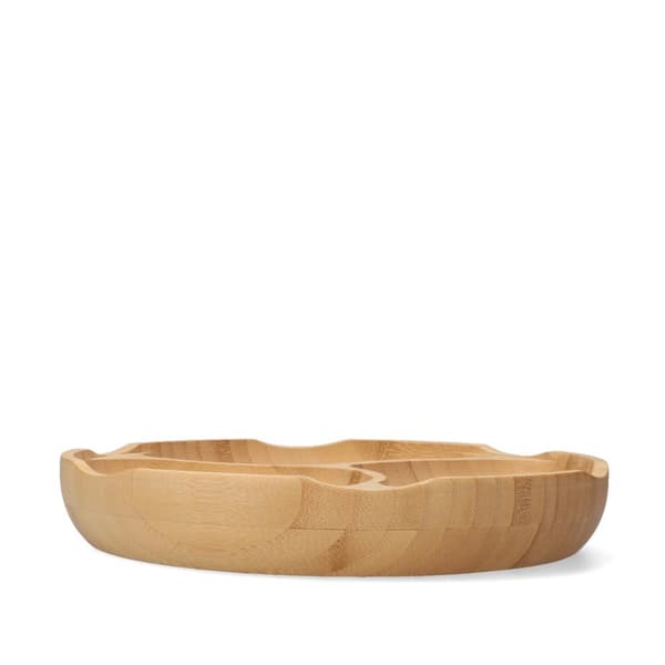 Tallrik | BAMBU | bambu med tre fack | 25 cm | 958391