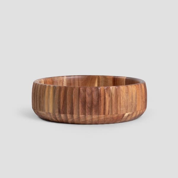 Skål | RILLET | räfflad m | 19x6cm | 742927