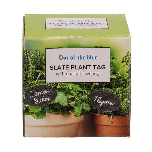 4-Pack Plantetiketter / Växtetiketter - Griffeltavla
