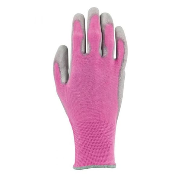 Vit handske i vit nylon med polyuretanbeläggning - BLACKFOX - Storlek 7 - Bra grepp