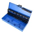 Miniatyrbild 3 av 4: YUENFONG Tungsten Steel Tap and Tap Set 32 stycken med förvaringsväska M3, M4, M5, M6, M8, M10, M12