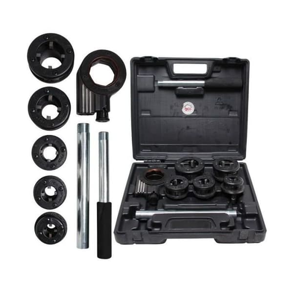 Set med professionella automatiska stansar 3/8 - 1,1/4 7 stycken
