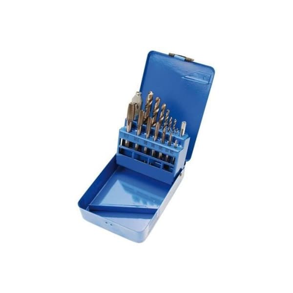 HSS tapp- och borrsats M3 - M12 / 2,5 - 10,2 mm