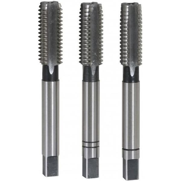 KS TOOLS HSS Hand Tap Set - Grovare-Mellanfinisher - M8 x 1,25 mm - 3 st