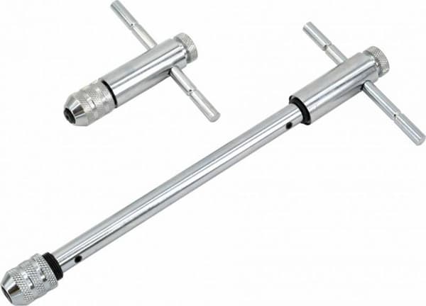Filiere - trådskärare - tap Awtools - AW20306 - TAPHJUL M5-M12 / 100mm T-KLÄMMA MED VINKELHACKA