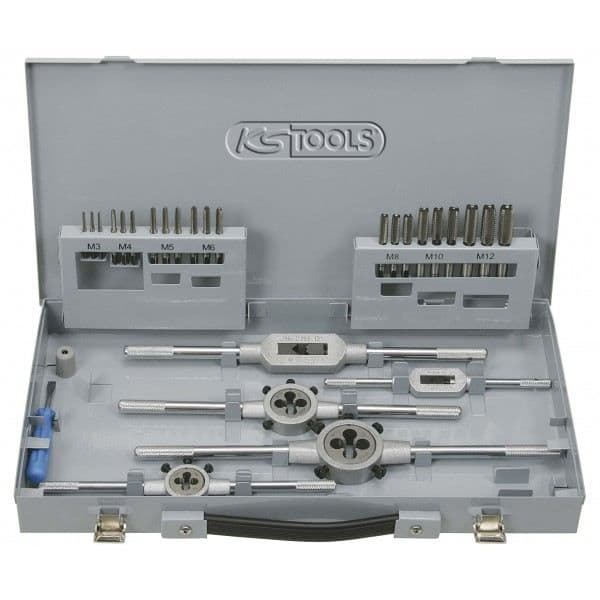 Tap and die set box - KSTOOLS - 44st - Kranar