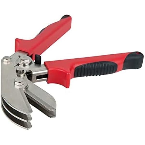 Alicates för rännor - KS TOOLS - Böjd modell - 225 mm - Stållegering - Utbytbart huvud