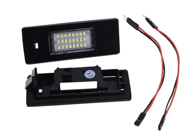BMW E81 E86 E87 E63 E64 F12 F20 F21 Mini R55 R60 skyltbelysning