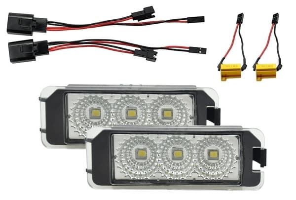 LED-skiltbelysning, High Power for VW GOLF/EOS/Lupo/Passat og andre.
