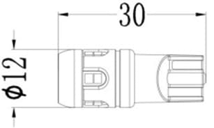 Canbus LED-lampe, T10-3020, 180lm, Amber/Amber