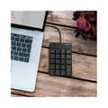 Miniatyrbild 4 av 4: logilink logilink USB numeriskt tangentbord, med kabel, 19 tangenter, svart svart svart svart