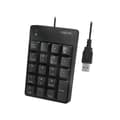 Miniatyrbild 1 av 4: logilink logilink USB numeriskt tangentbord, med kabel, 19 tangenter, svart svart svart svart