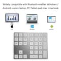 Miniatyrbild 2 av 8: NÖRDIC Bluetooth numeriskt tangentbord 34keys Windows iOS Android