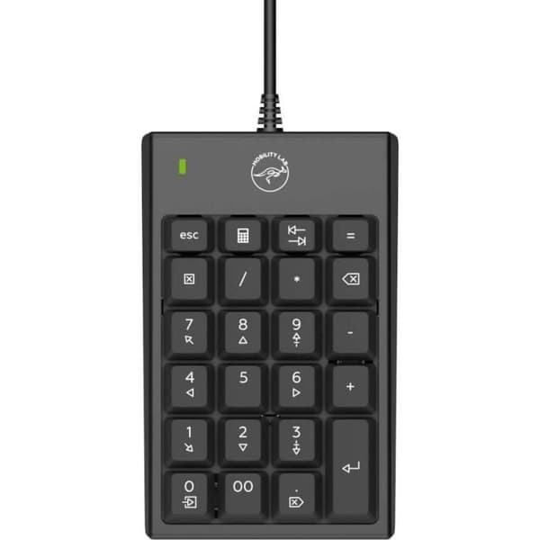 MOBILITY LAB Knappsats - USB - Svart - Netbook