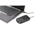 Miniatyrbild 3 av 4: TARGUS USB Numeriskt tangentbord - Svart - PC / MAC