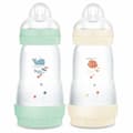 Pikkukuva 1 / 3: Baby's bottle MAM Fishes Green Beige