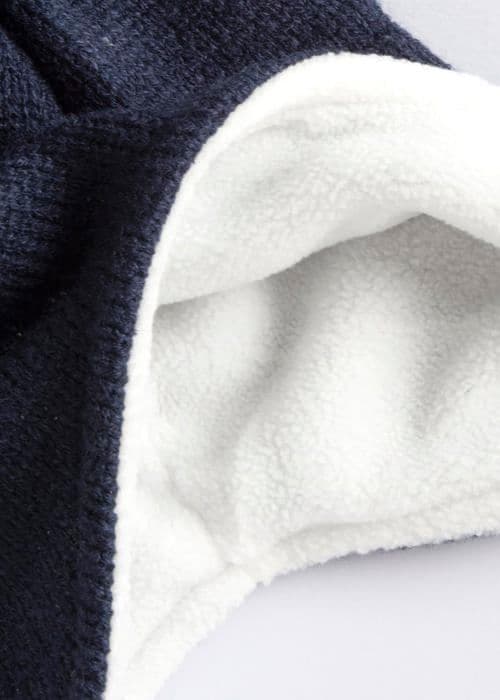 Chicco, Vintermössa av Fleece, Designad i Italien, Unisex 0-24, Blå, 5 År