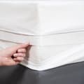 Pikkukuva 4 / 4: Täysin vedenpitävä patjansuojus - Lutikoita karkottava - 70x140x15 cm - Vetoketju - Ei kemiallista käsittelyä