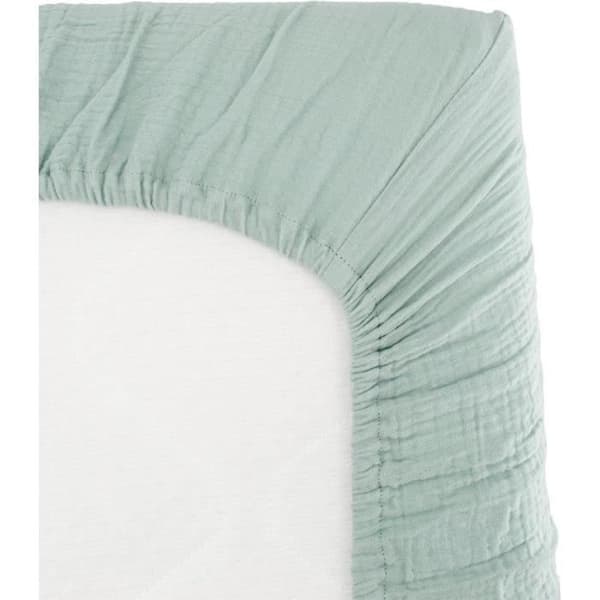 Stræklagen - DOMIVA - 60x120 cm - Celadon - Bomuldsgaze
