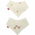 Miniatyrbillede 1 af 2: Bib Domiva Cotton 2 Pieces (2 Units)