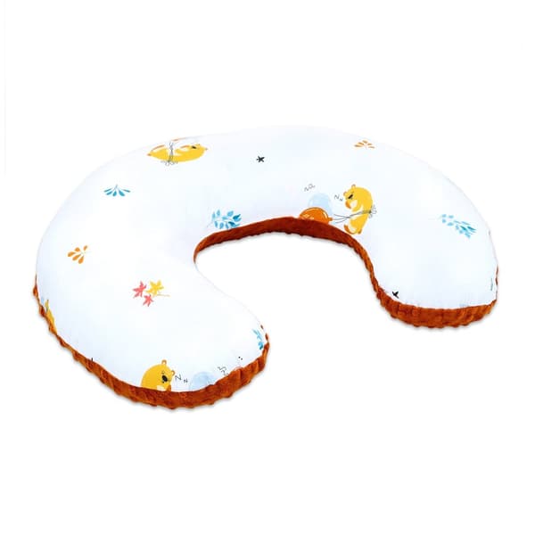 Amningskudde liten Minky Modell 1: 130 x 45 cm - amningsekorre liten amningskudde Amningskudde för på resande fot nalle Pumpa