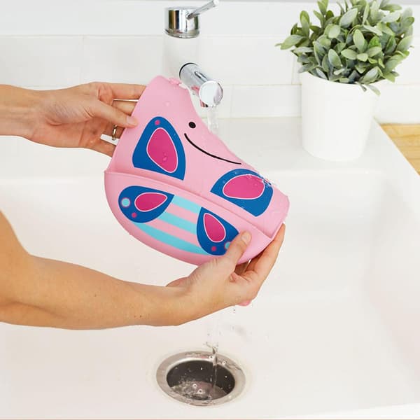 SKIP HOP silicone bib Zoo Fold & Go Butterfly 232202